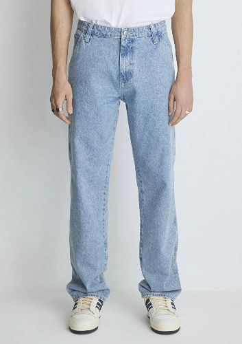 Resim Mavi Loose Erkek  Jean Pantolon M0010069-82794