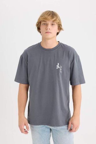 Resim Defacto Erkek  T-shirt D6784AXAR58