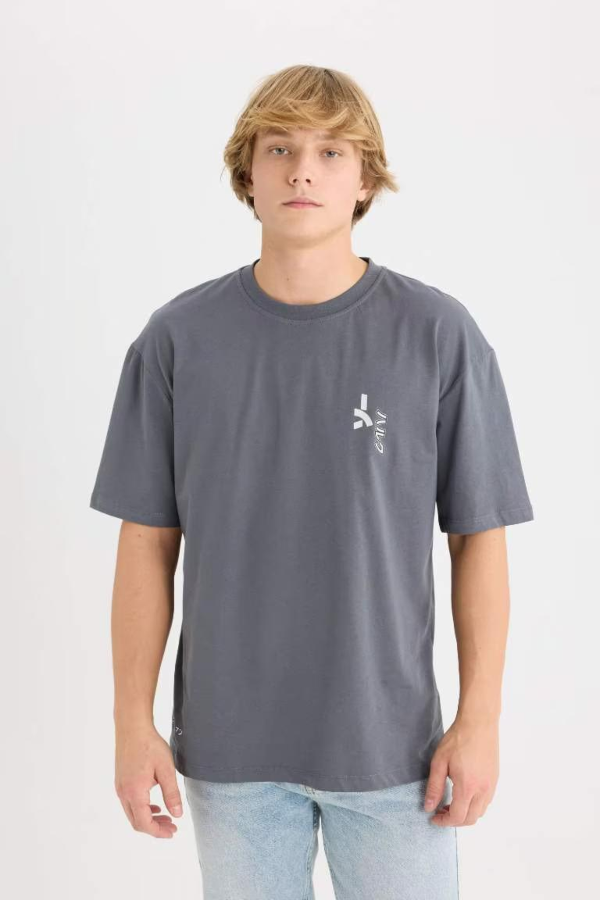 Resim Defacto Erkek  T-shirt D6784AXAR58