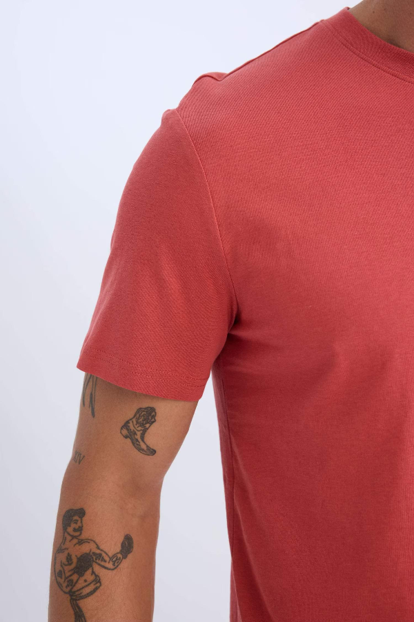 Resim Defacto Erkek  T-shirt V7699AZRD33