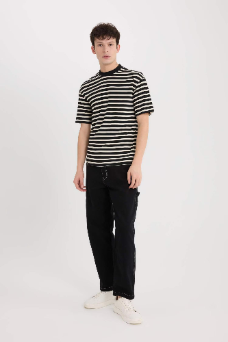 Resim Defacto Erkek  T-shirt B5910AXBK81