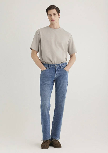 Resim Mavi Hunter Erkek Jean Pantolon M0020287863