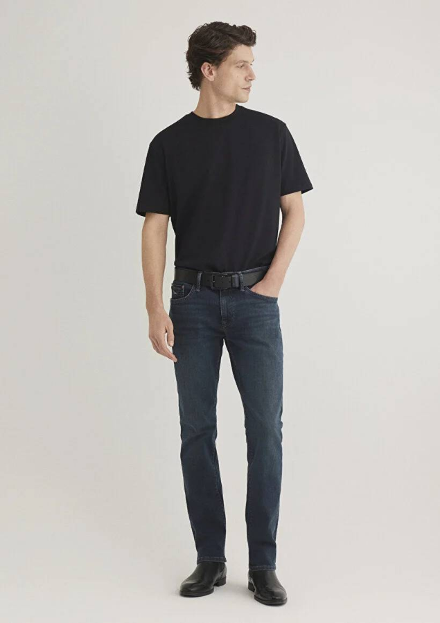 Resim Mavi Marcus Erkek Jean Pantolon M0035189351