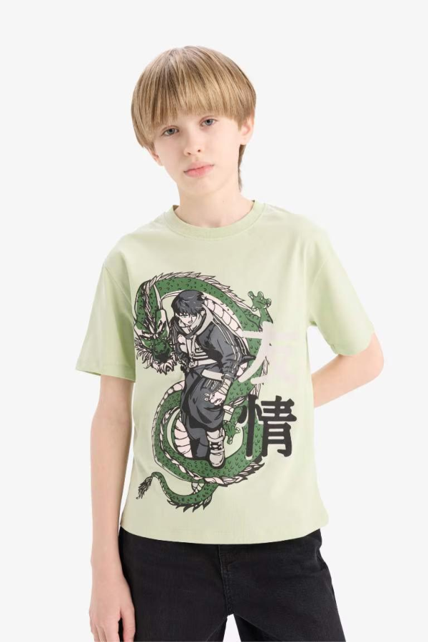 Resim Defacto Erkek Çocuk Kısa Kol T-shirt D9279A8/GN1261
