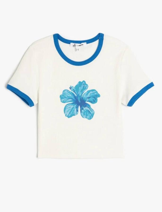 Resim Koton Kadın T-shirt 5SAL10083IK