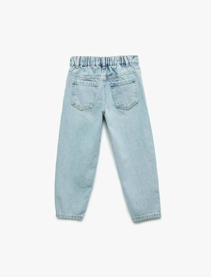 Resim Koton Erkek Bebek Jean Pantolon 6Wmb40003Td