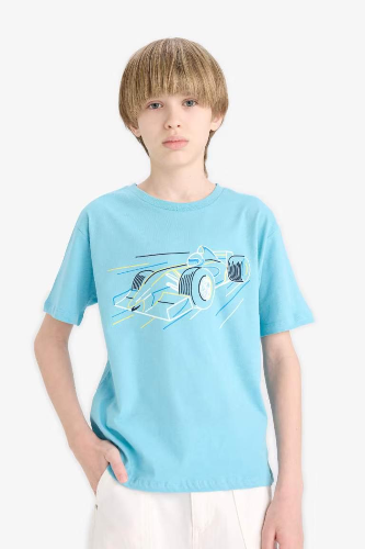 Resim Defacto Erkek Çocuk Kısa Kol T-shirt F0168A8TR248
