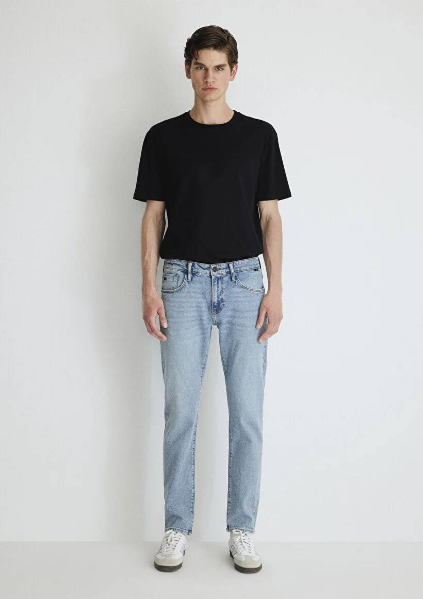 Resim Mavi Jake Erkek Jean Pantolon M0042286799
