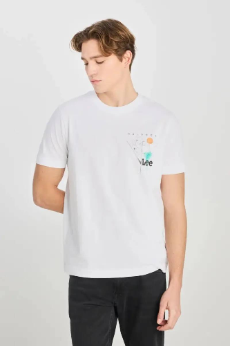Resim Lee Grafik Logo Erkek T-shirt L2510319100
