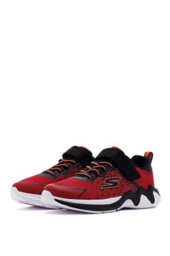 Resim Skechers Wave Tek Erkek Çocuk Spor Ayakkabı 403992L Rdbk