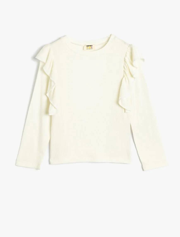 Resim Koton Kız Çocuk Sweat 5WKG10189AK
