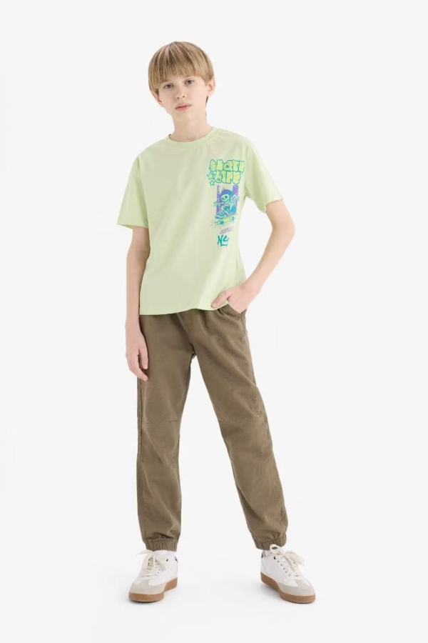 Resim Defacto Erkek Çocuk Kısa Kol T-shirt E0091A8GN721
