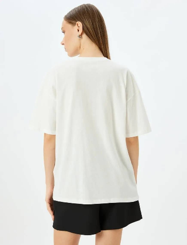 Resim Koton Kadın T-shirt 5SAL10128IK