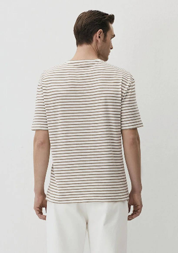 Resim Mavi Regular Erkek  T-shirt M0612599-70321