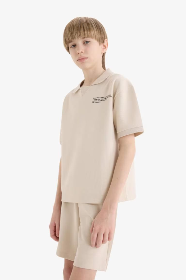 Resim Defacto Erkek Çocuk T-shirt Takım E2822A8BG74
