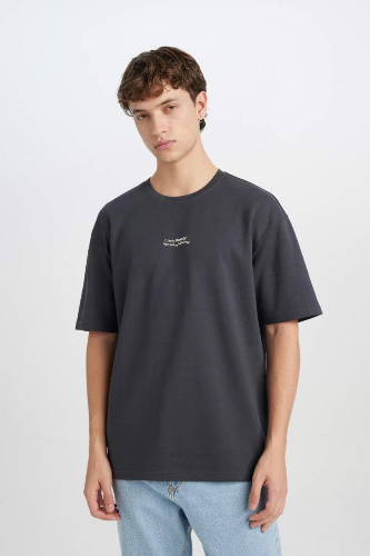Resim Defacto Erkek  T-shirt D5494AX/AR104