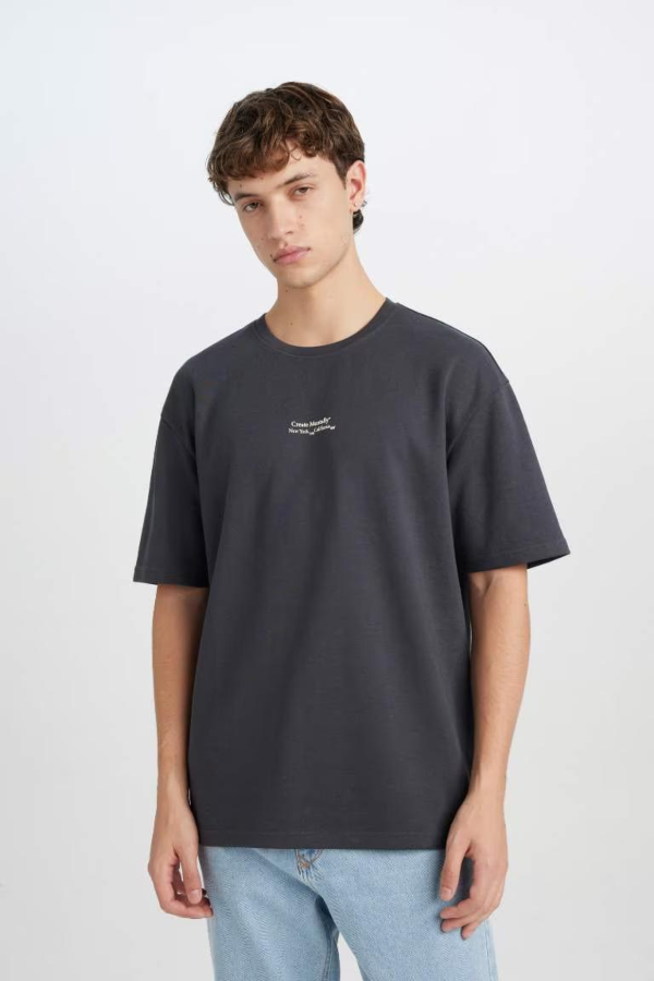 Resim Defacto Erkek  T-shirt D5494AX/AR104