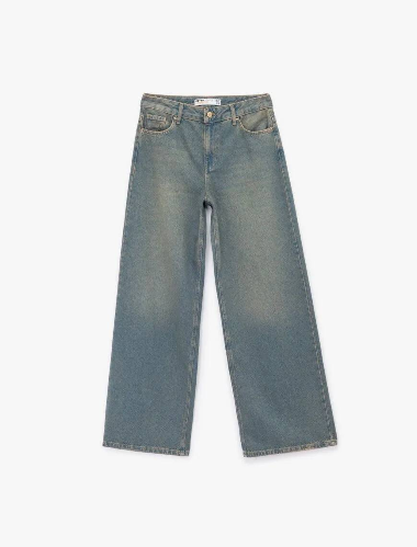 Resim Koton Kadın Jean Pantolon 6WAL40010MD