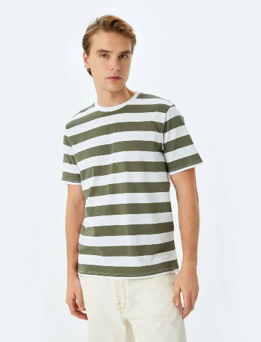 Resim Koton Erkek T-shirt 5SAM10003HK