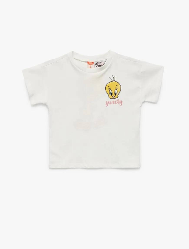 Resim Koton Kız Bebek T-shirt 5SMG10165AK