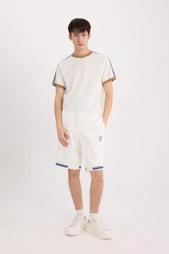 Resim Defacto Erkek  T-shirt C2563AXER105