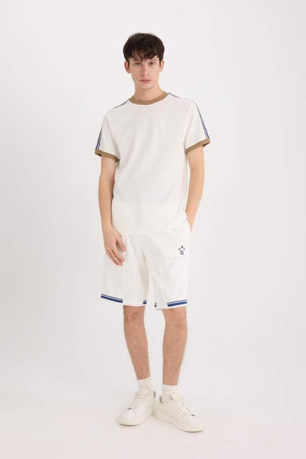 Resim Defacto Erkek  T-shirt C2563AXER105