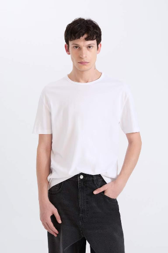 Resim Defacto Erkek  T-shirt D5481AXWT34