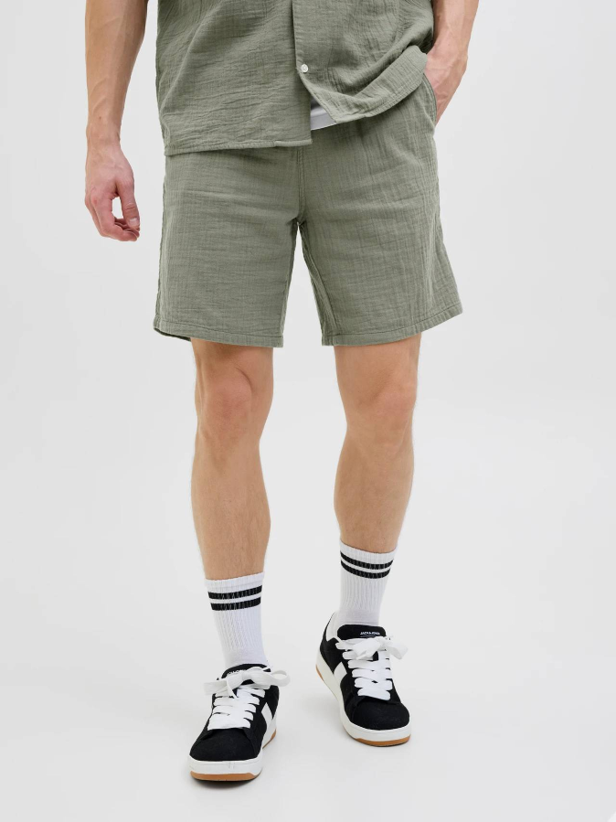 Resim Jack & Jones Jpstjaıden Patras Jogger Short Srt Erkek Kot&Kanvas Şort 12274758