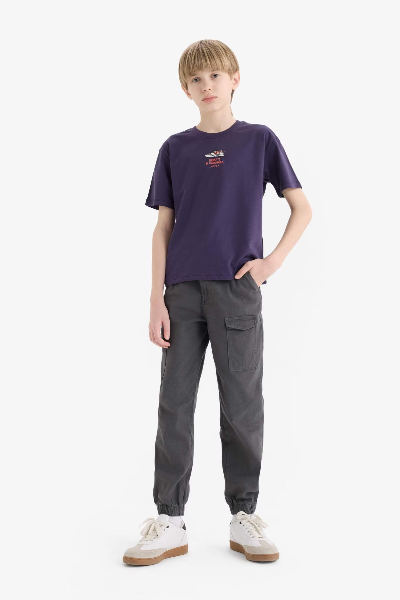 Resim Defacto Erkek Çocuk Kısa Kol T-shirt E0086A8/PR289