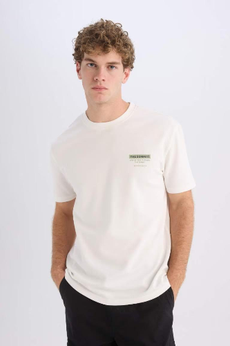 Resim Defacto Erkek  T-shirt D7331AXER105