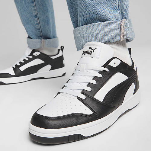 Resim Puma Rebound V6 Low Unisex Spor Ayakkabı 392328-01