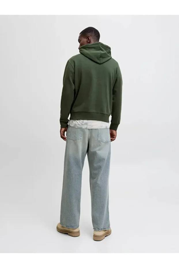 Resim Jack & Jones Jjpan Sweat Hood Erkek Sweat 12278618