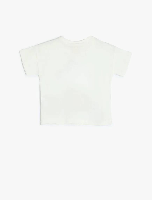 Resim Koton Kız Bebek Kısa Kol T-shirt 5SMG10050AK