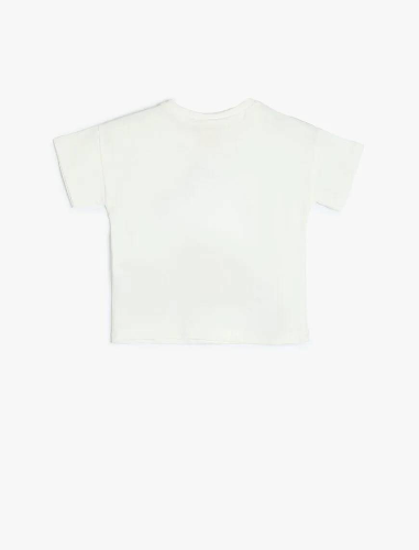 Resim Koton Kız Bebek Kısa Kol T-shirt 5SMG10050AK