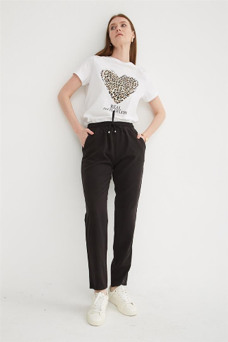 Resim Fashion Friends Kadın Kanvas Pantolon