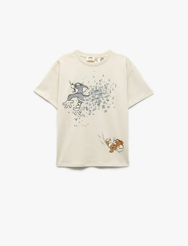 Resim Koton Erkek Çocuk Kısa kol T-shirt 5SKB10494TK