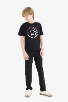 Resim Defacto Erkek Çocuk Kısa Kol T-shirt E4835A8/BK81