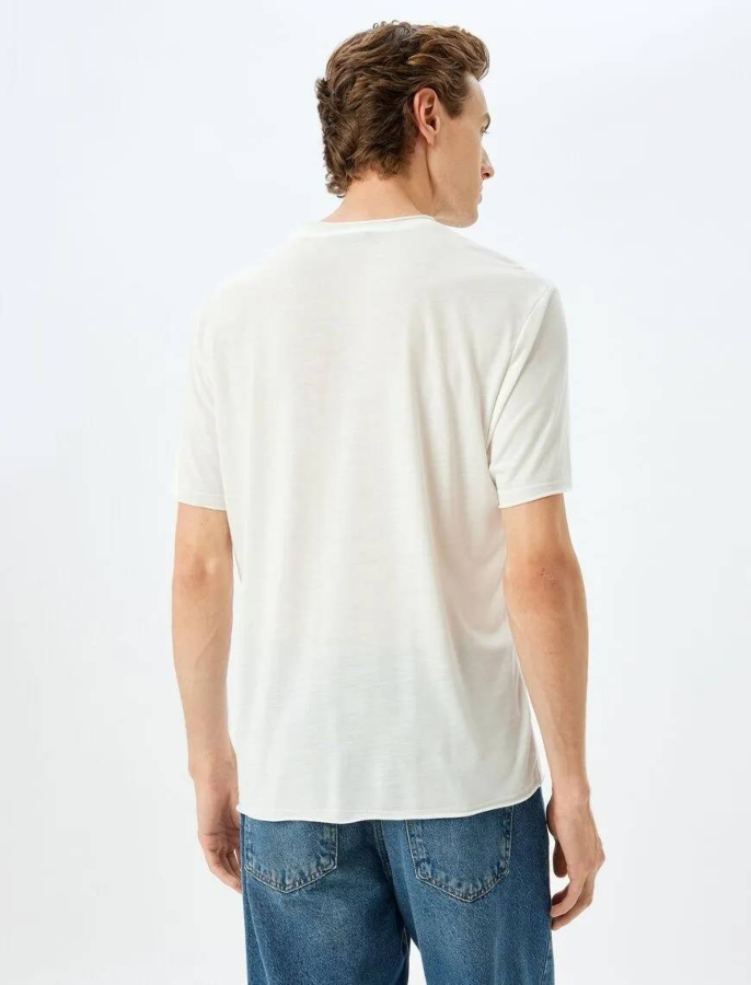 Resim Koton Erkek T-shirt 5SAM10032HK