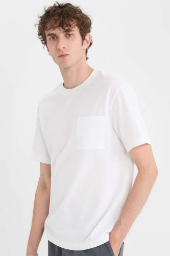 Resim Defacto Erkek  T-shirt D7931AXWT34