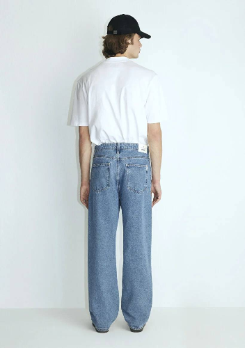 Resim Mavi Mitte Erkek Jean Pantolon M0010101-83591
