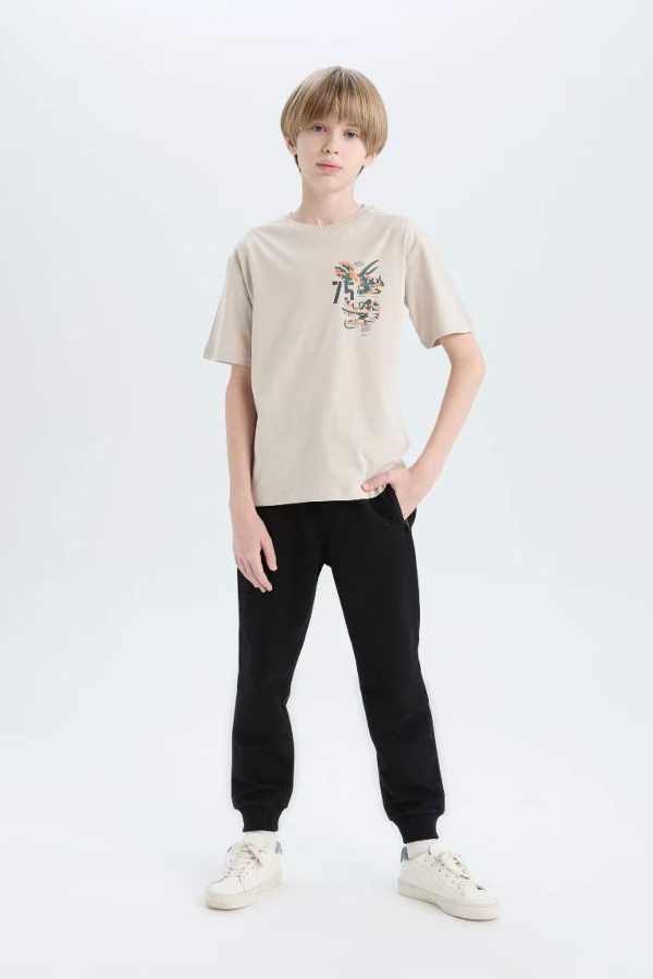 Resim Defacto Erkek Çocuk Kısa Kol T-shirt D9285A8/GR525