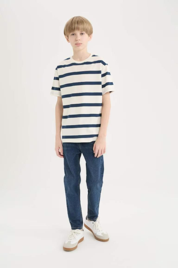 Resim Defacto Erkek Çocuk Kısa Kol T-shirt D7864A8/ER105