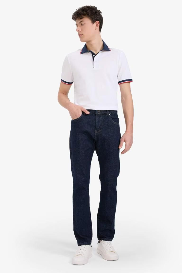 Resim Defacto Erkek  T-shirt D7666AX/WT34