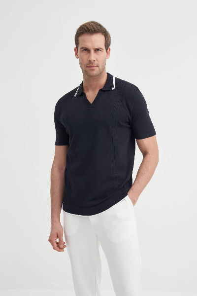 Resim Cazador Erkek Triko T-shirt 3037