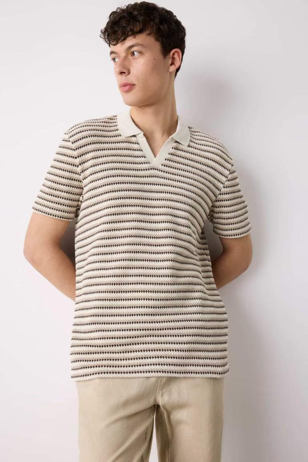 Resim Defacto Erkek T-shirt D7249AX/ER85