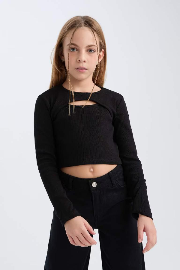 Resim Defacto Kız Çocuk Sweat D0705A8BK81