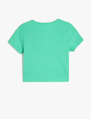 Resim Koton Kız Çocuk Kısa Kol T-shirt 5SKG10259AK