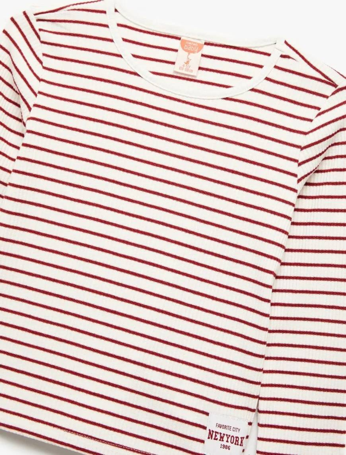 Resim Koton Kız Bebek Sweat 6WMG10127AK