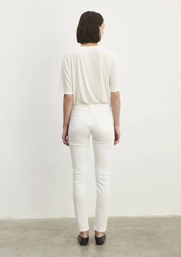 Resim Mavi Boyfriend Kadın Jean Pantolon M1020581363