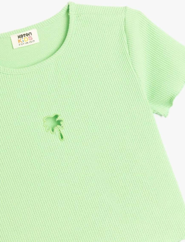 Resim Koton Kız Çocuk T-shirt 5SKG10085AK
